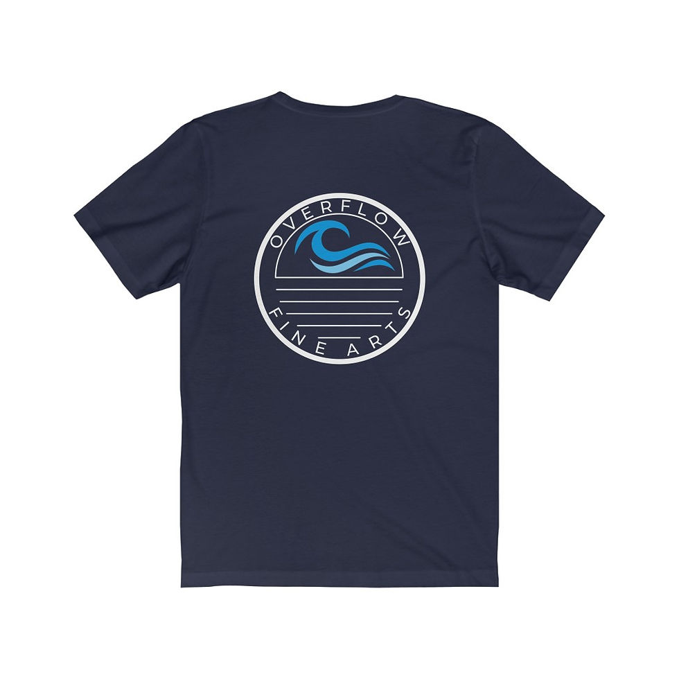 Thumbnail: Unisex Overflow Fine Arts Tee (Logo on Back)
