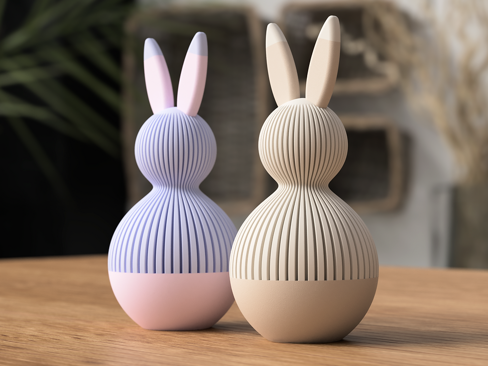 Thumbnail: Modern Japandi Bunny Gift Container