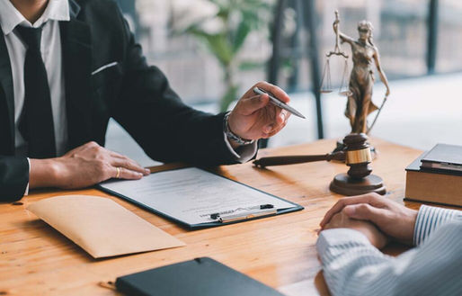 Couple meeting with a divorce mediator in a calm office setting in Central New York
