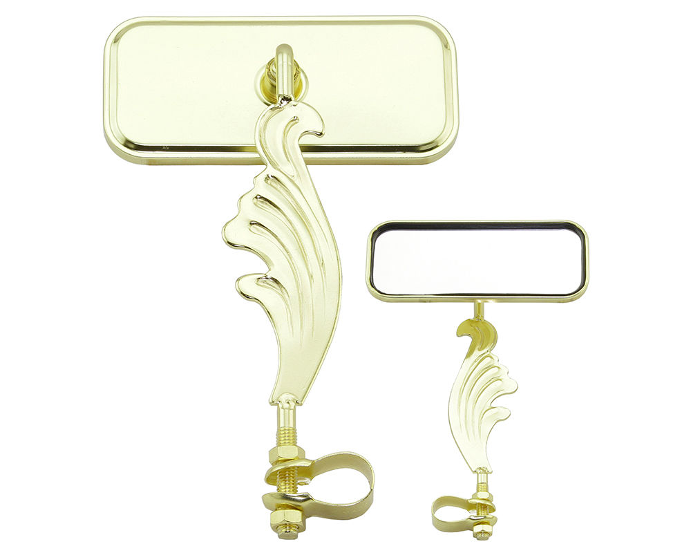 Rectangle Wing Mirror Right All Gold