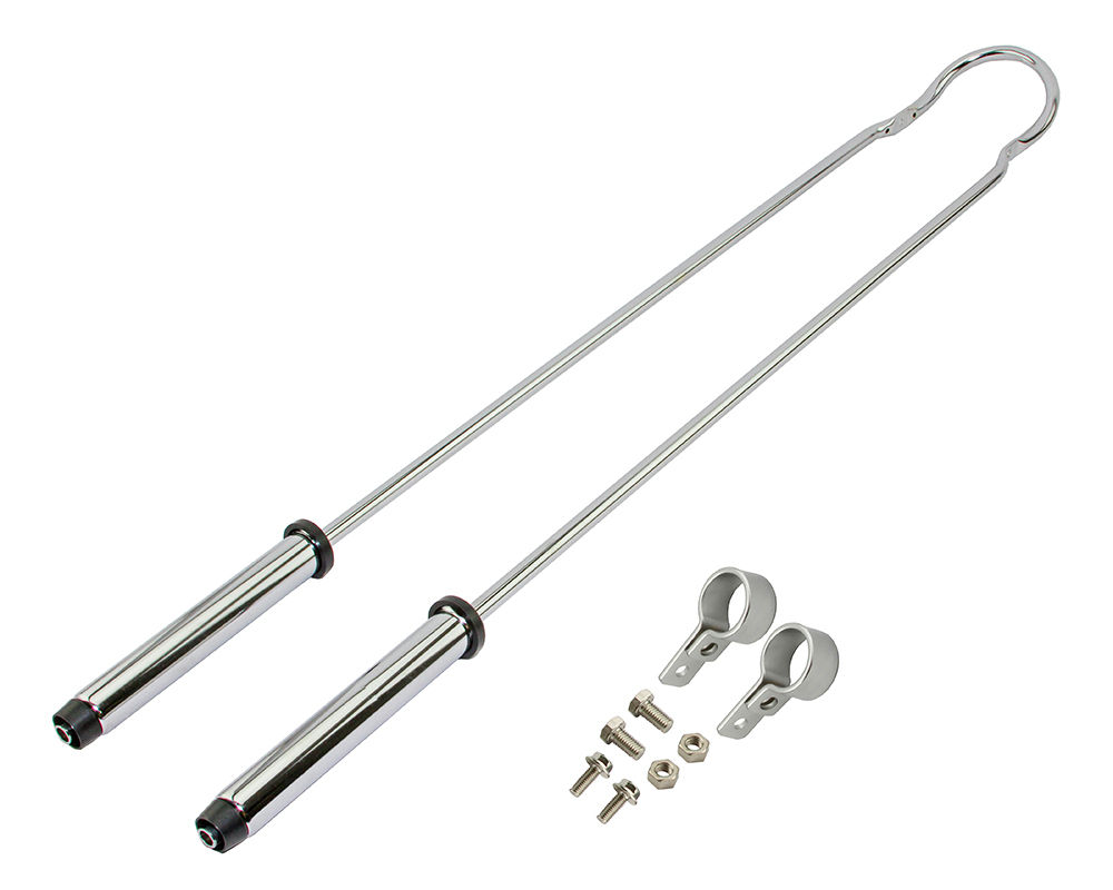 Sissy Bar W/Shock 41 - Chrome