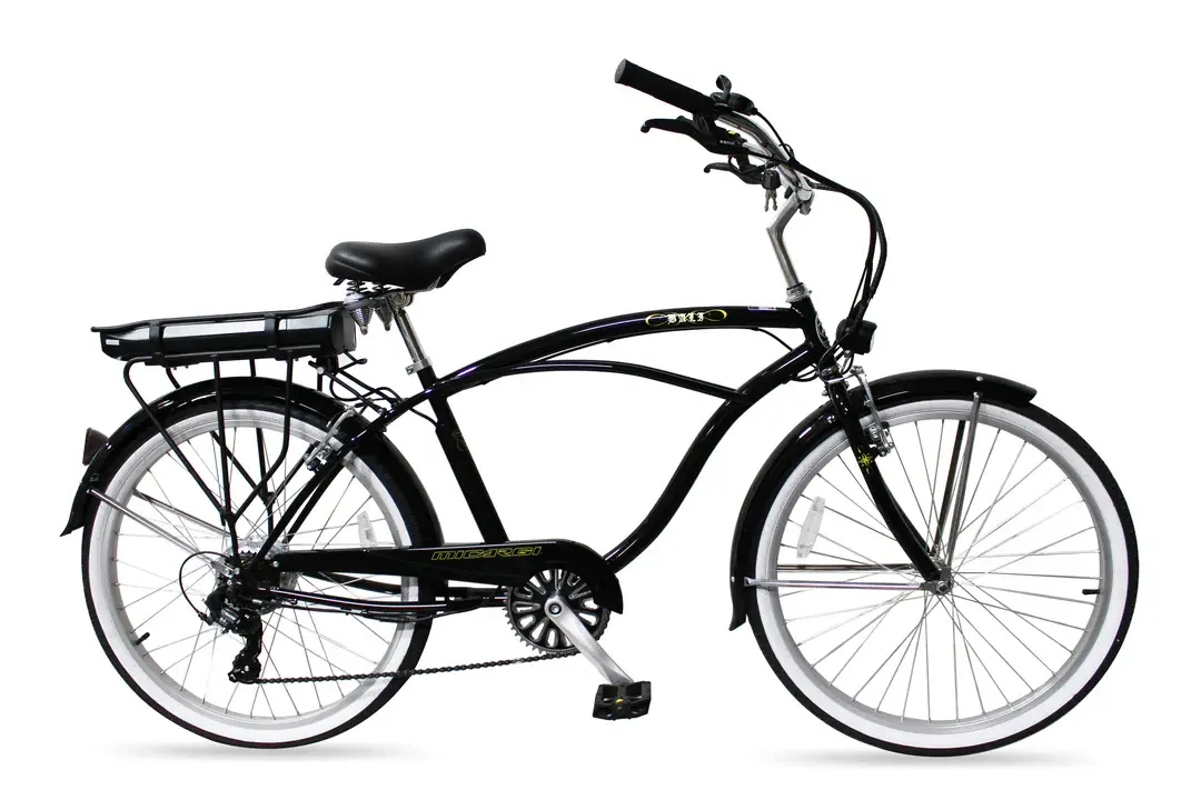 Micargi Bali Electric Beach Cruiser 7 Speed Pedal Assist