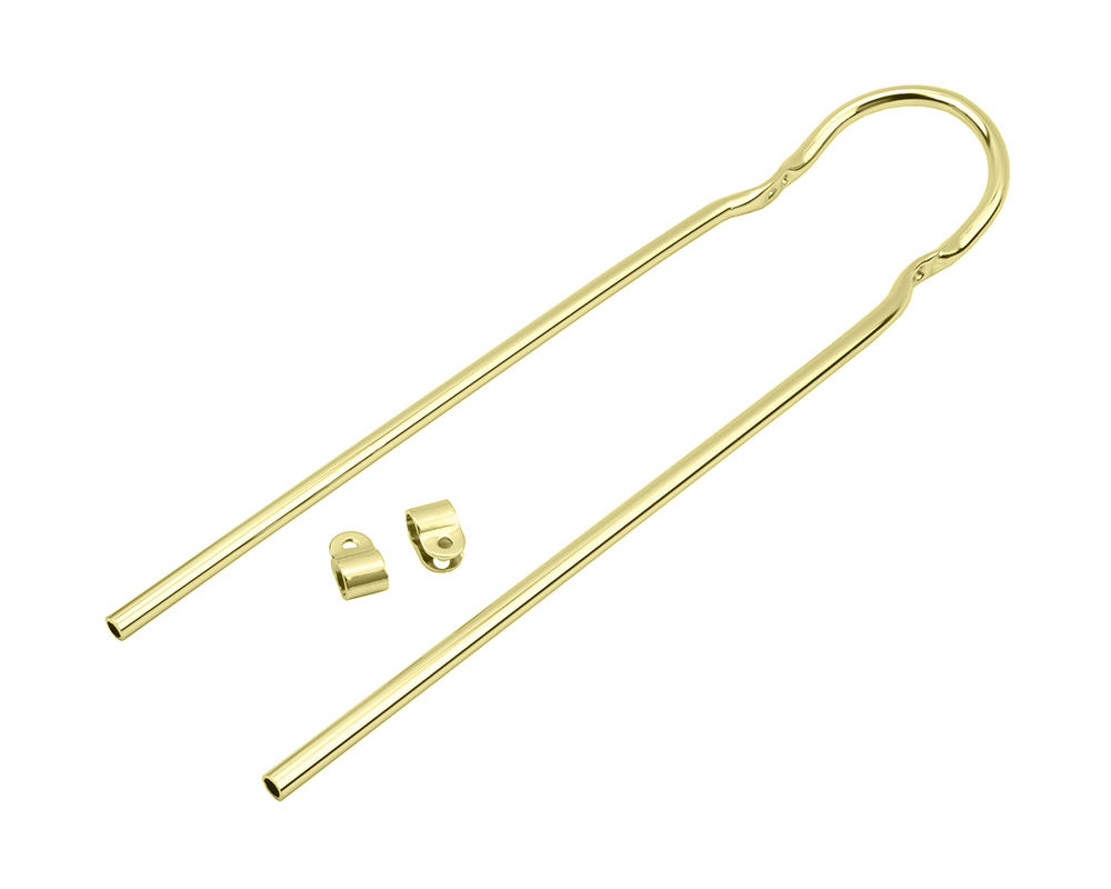 Schwinn style Sissy Bar 22 W/Clamp - Gold
