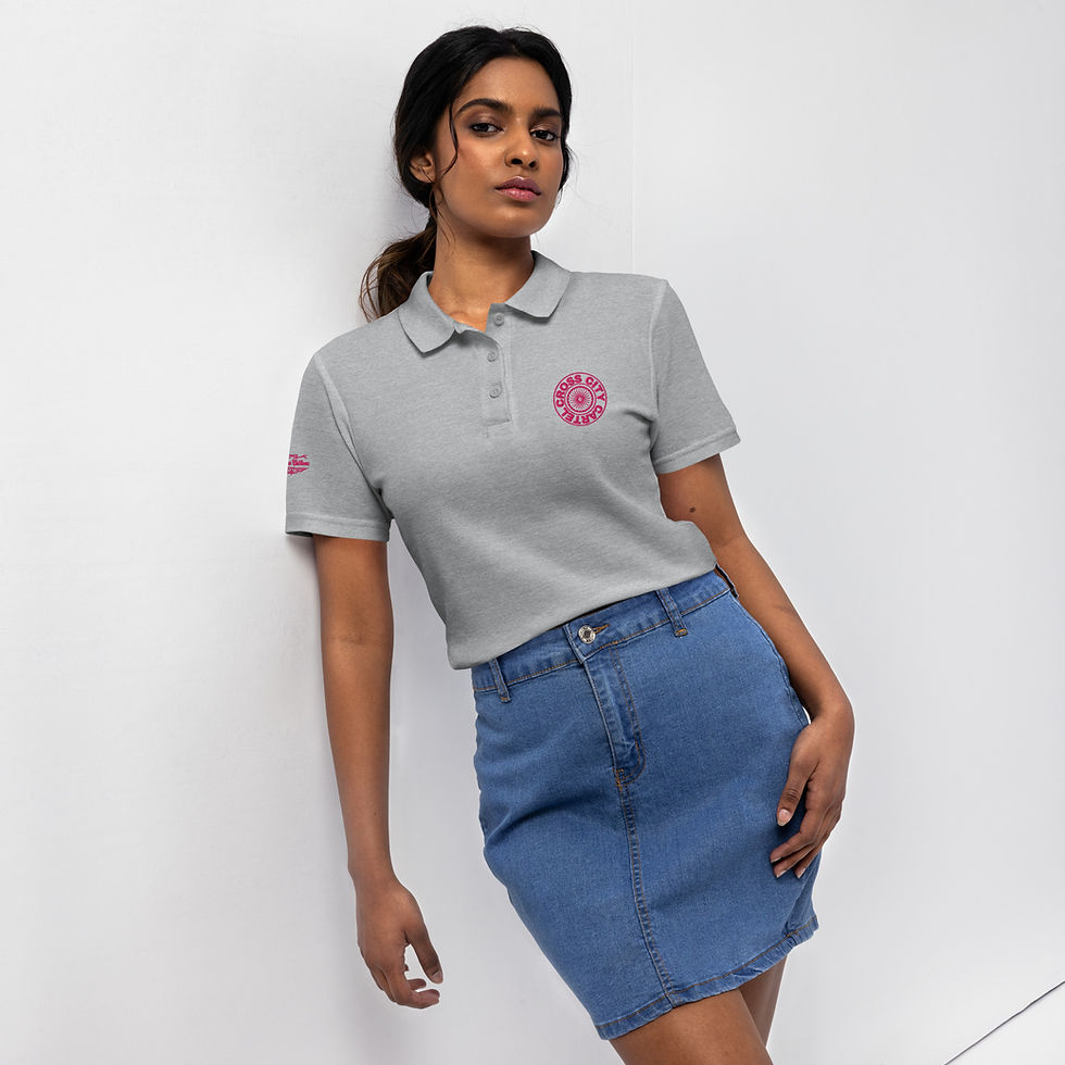 Miniatura: Cross City Cartel women’s pique polo shirt