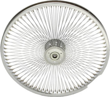 20 Hollow-Hub Steel Wheel 144 Spoke 14g Chrome Bearing 5/8idx1-3/8OD ...