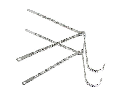 Kit Continentale Universale Lowrider Square Twisted – Scegli Cromo O Oro, Taiwan
