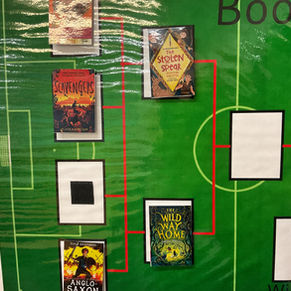 Y4- Which book will go through to the next round in the book World Cup.