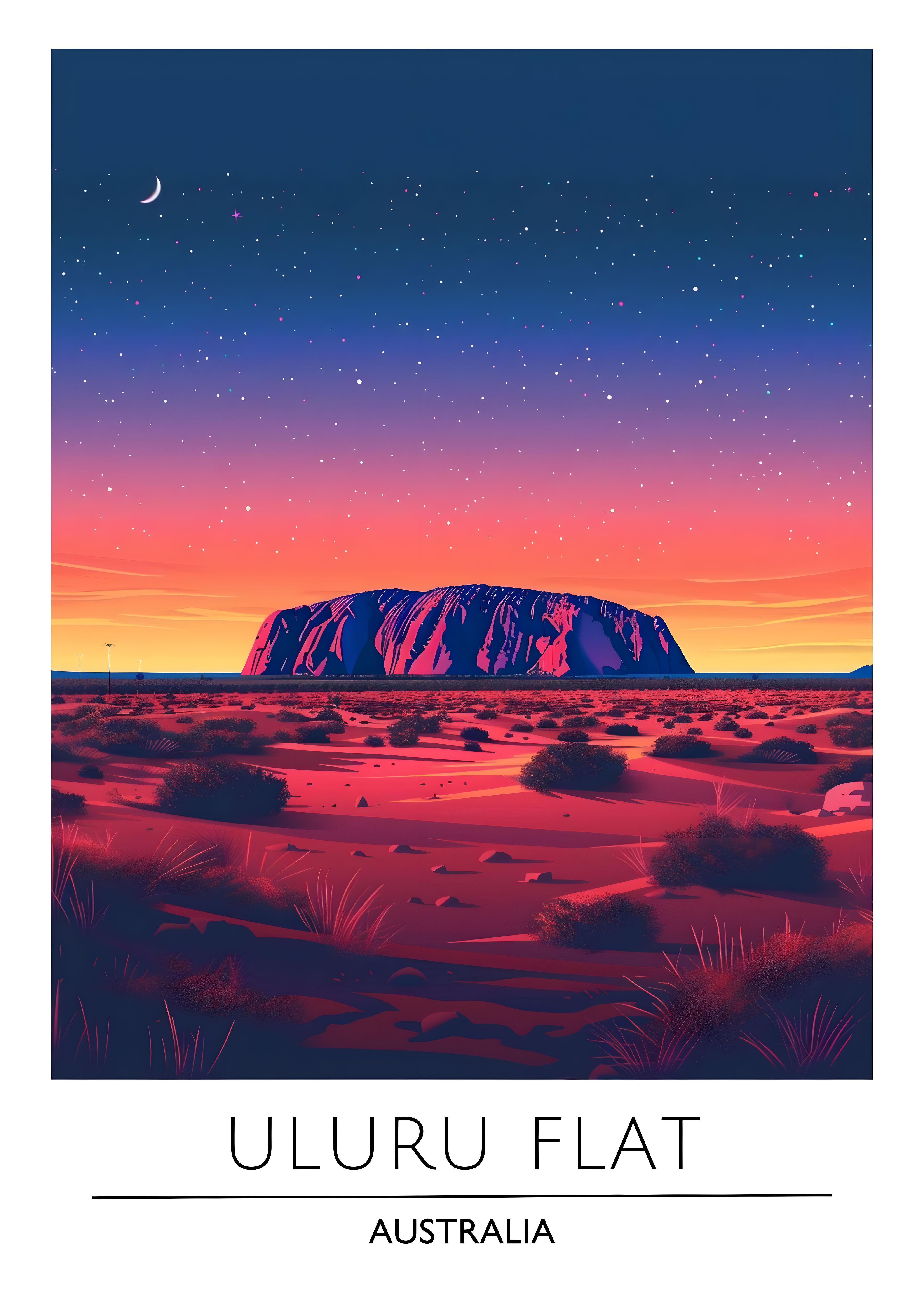 Australia - Uluru Flat