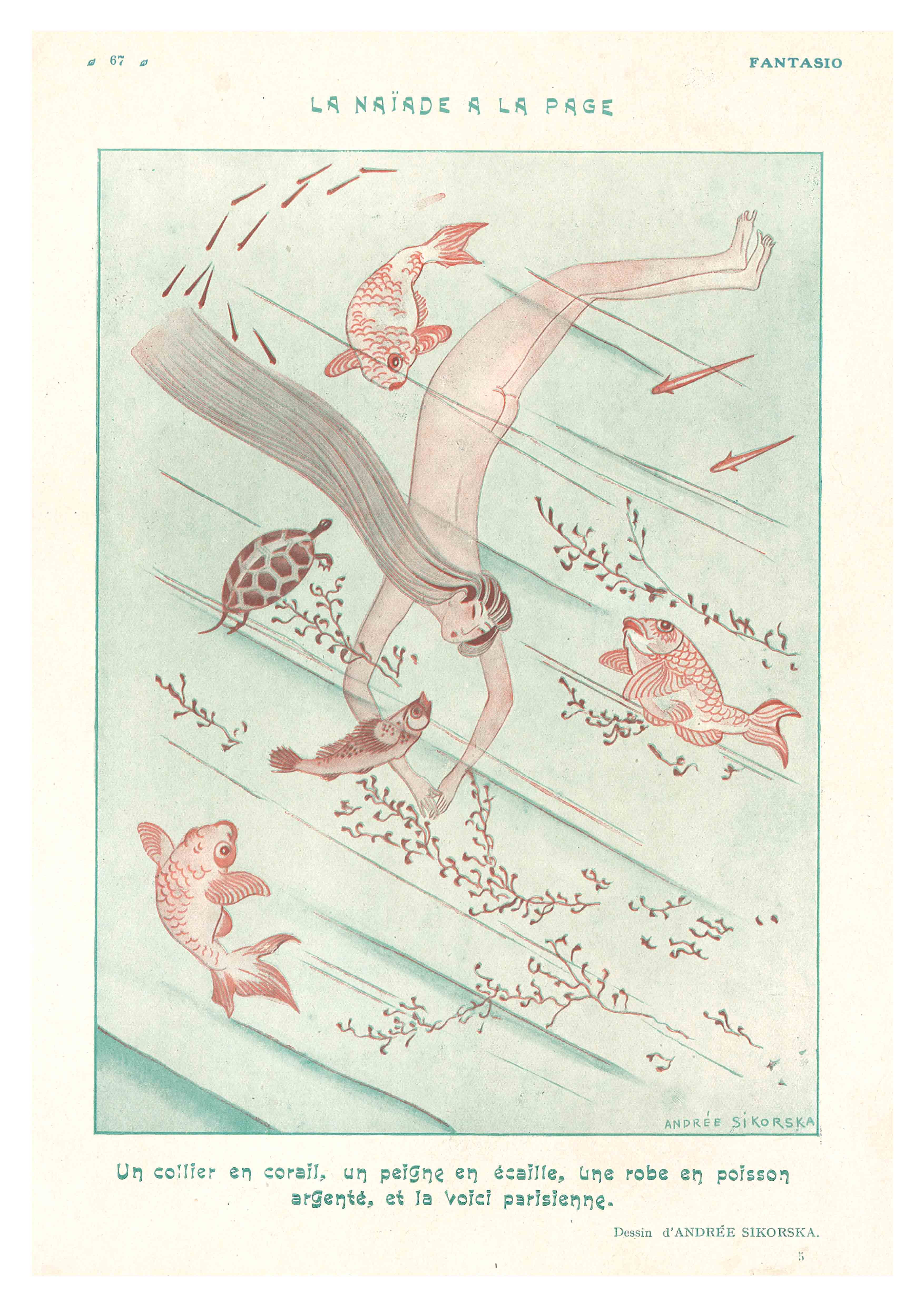 Magazine Image - The Nymph of the Page