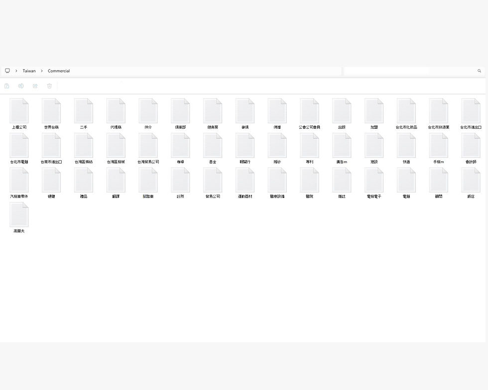 Thumbnail: 12 Million TAIWAN Business & Consumer E-mail Addresses // Email lists // Email M