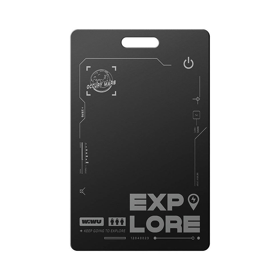 Thumbnail: WT-03 iTag iOS Find My Supported GPS Smart Tracking Device with Card Holder Desi