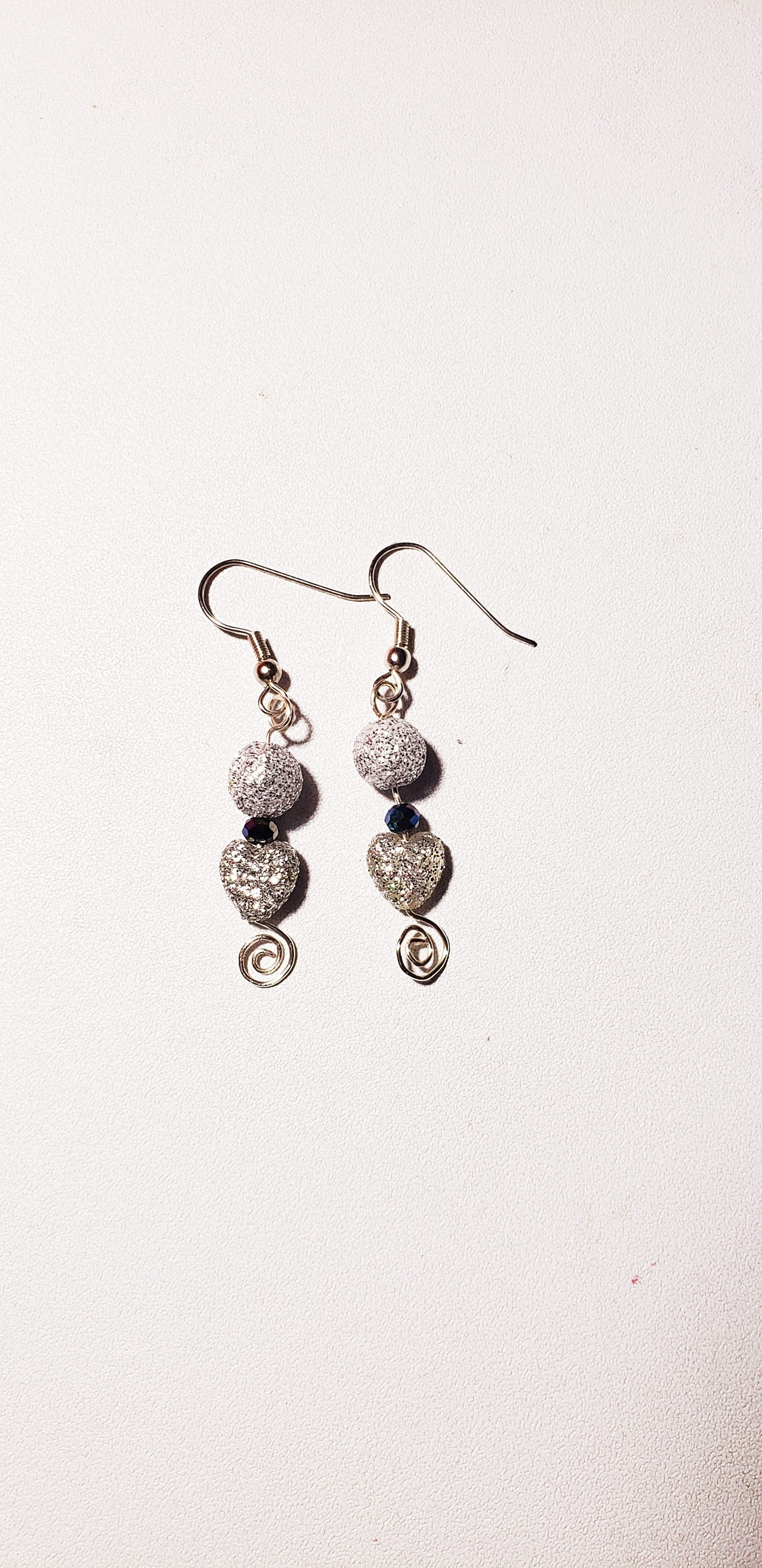 Silver Shimmer Earrings
