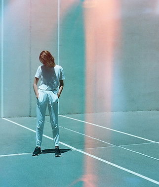 Woman in Sports Clothing