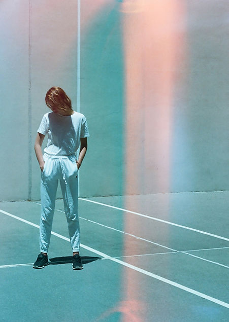 Woman in Sports Clothing