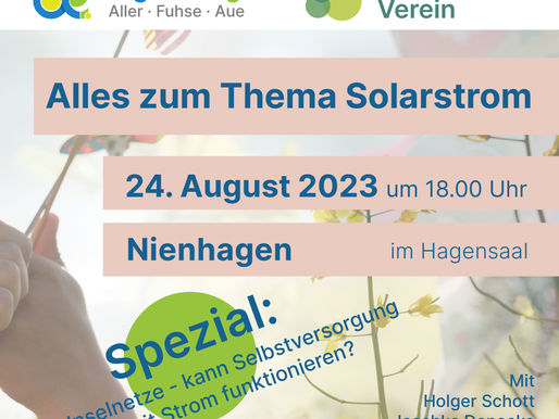 BE-ALFA informiert über Neuigkeiten zum Thema Solarstrom