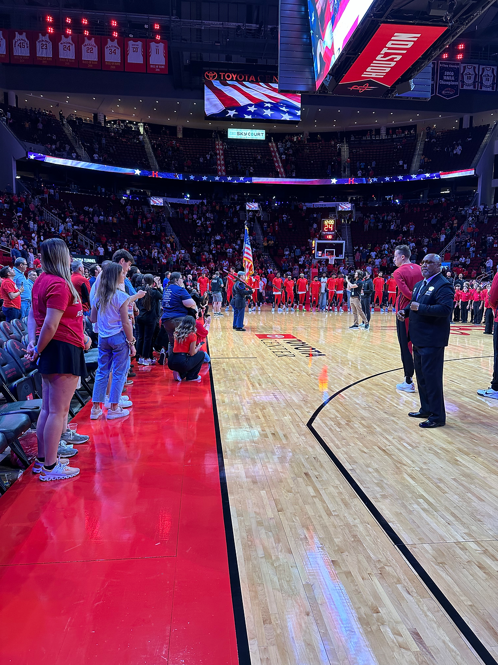 Houston Rockets Honor Guard