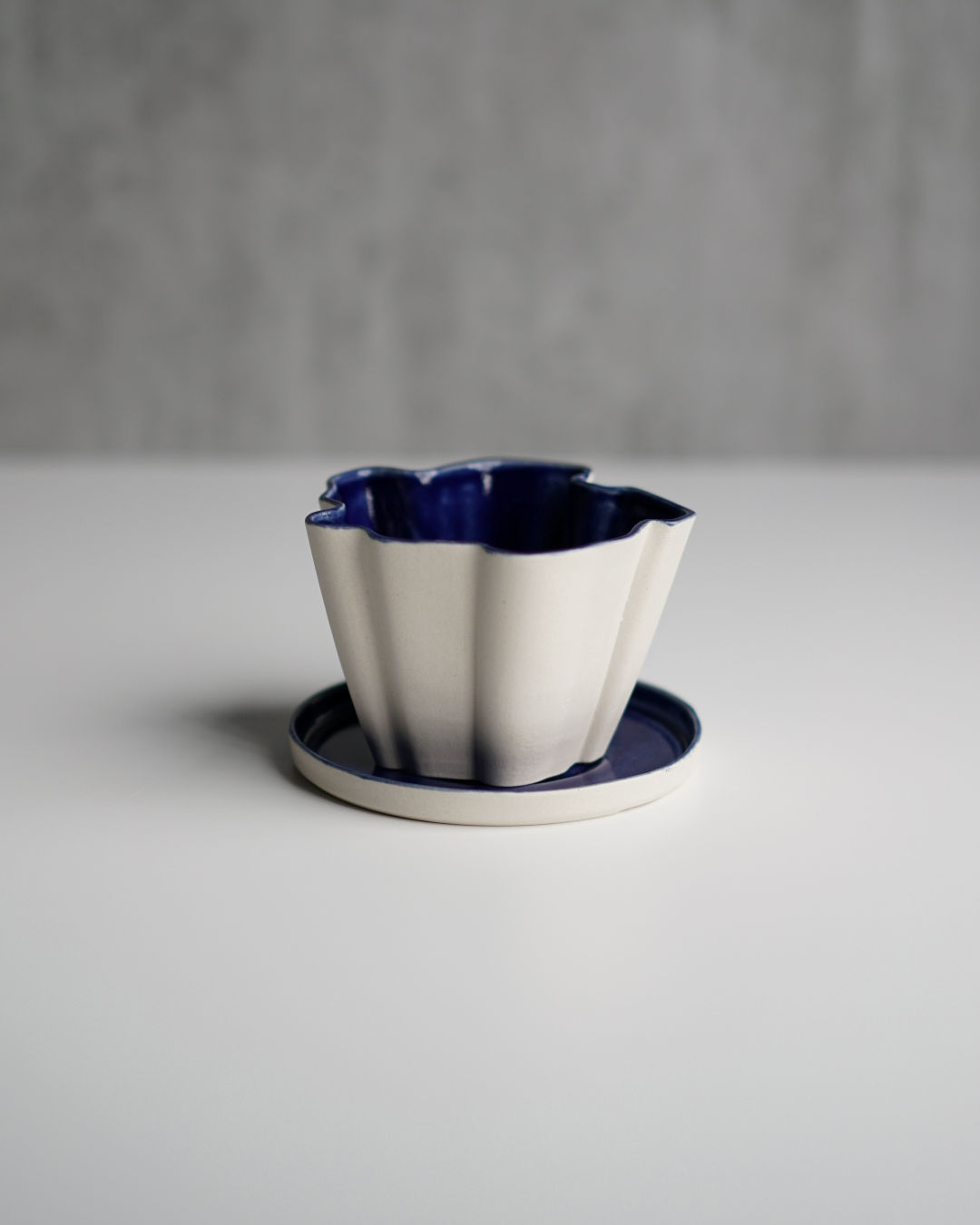 Azur Serisi Stoneware Seramik Bardak ve Altlık