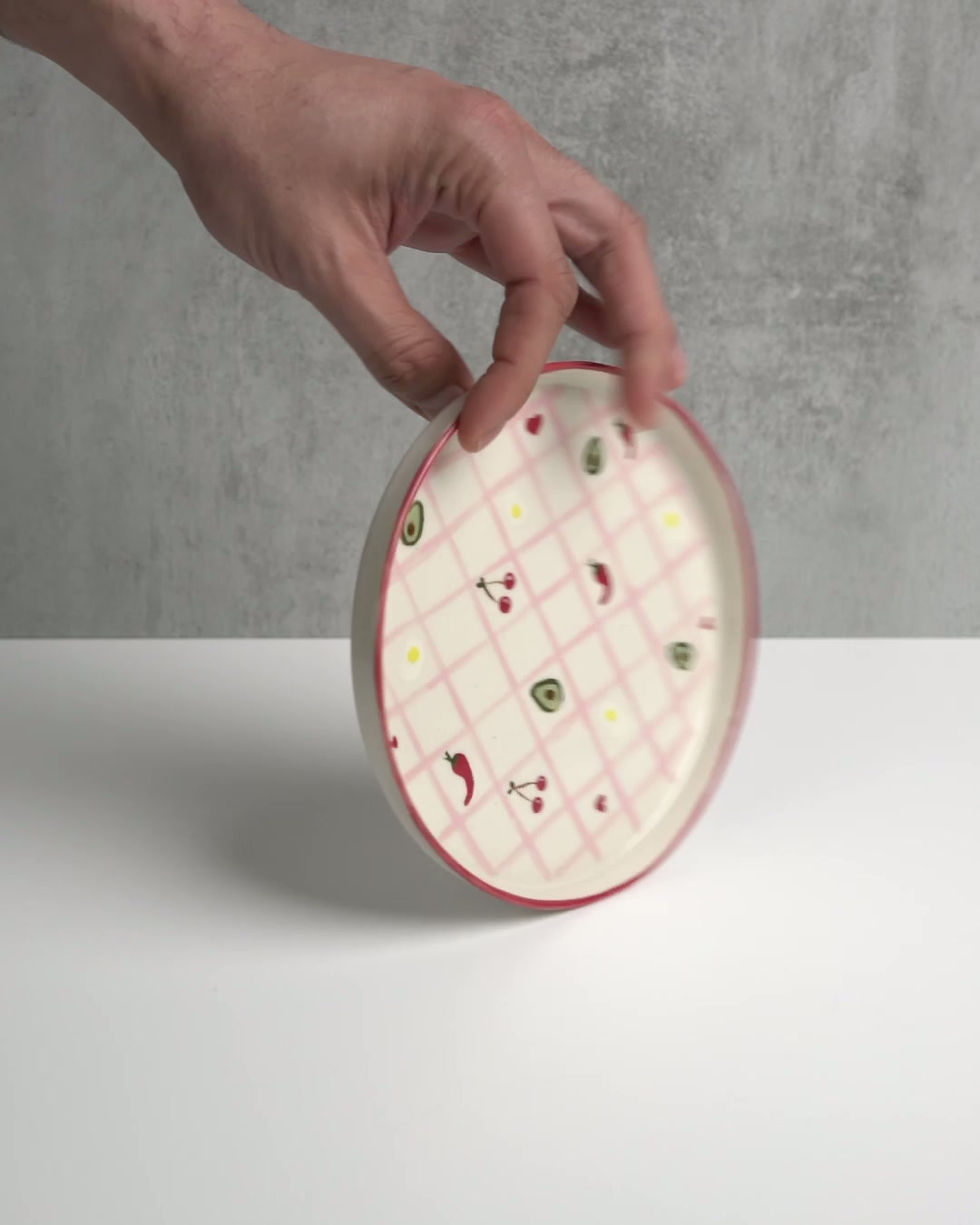 Küçük resim: Pop-Up Stoneware Tatlı Tabağı