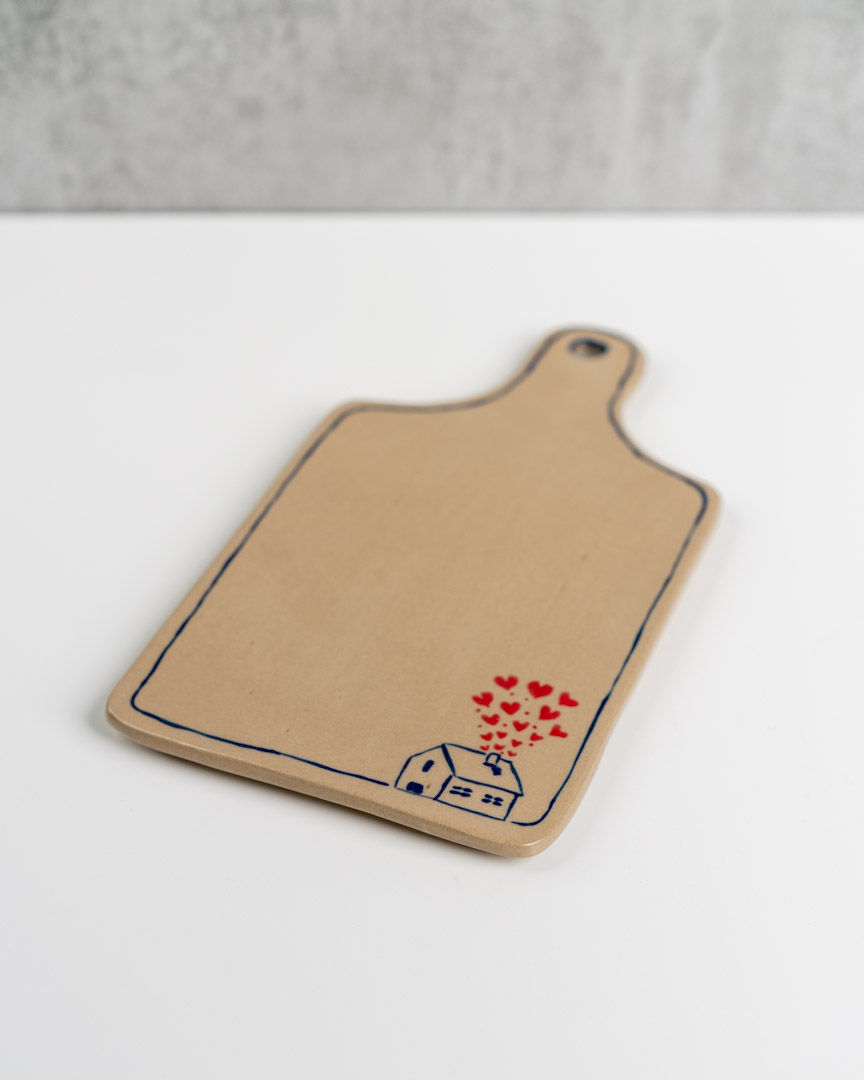 Küçük resim: Seramik Kesme Tahtası Dekor