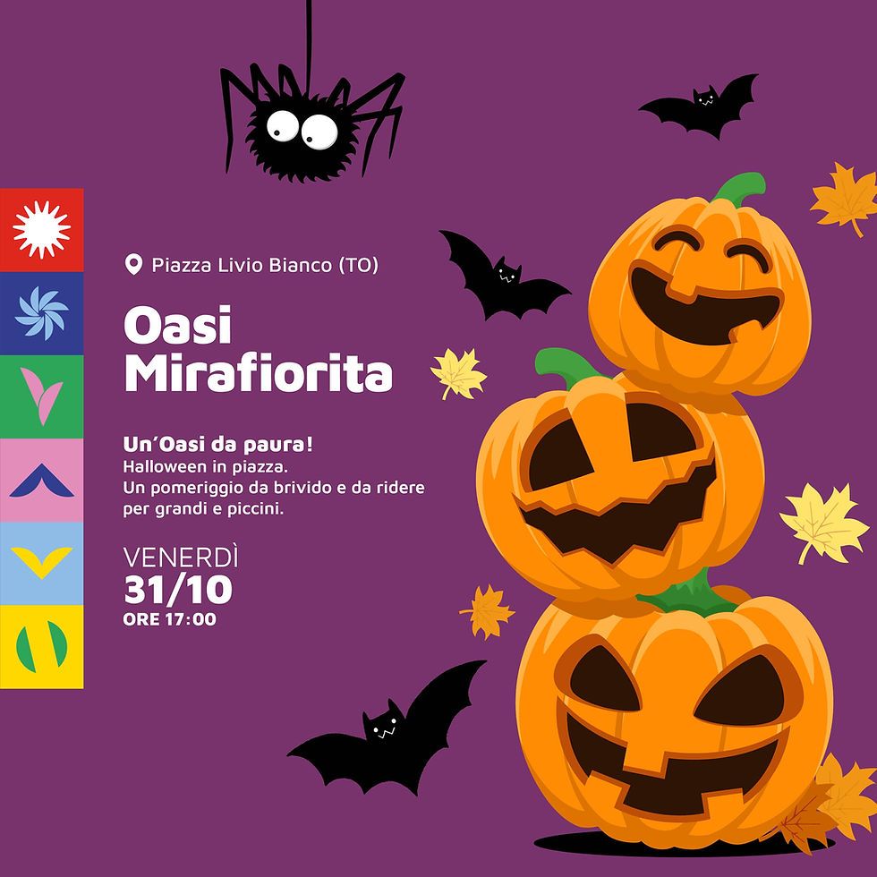 Un’Oasi da paura! Halloween in piazza