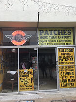 Bulldog leathers storefront
