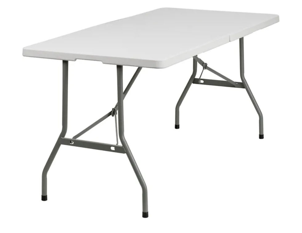 6ft Rectangular Folding Table
