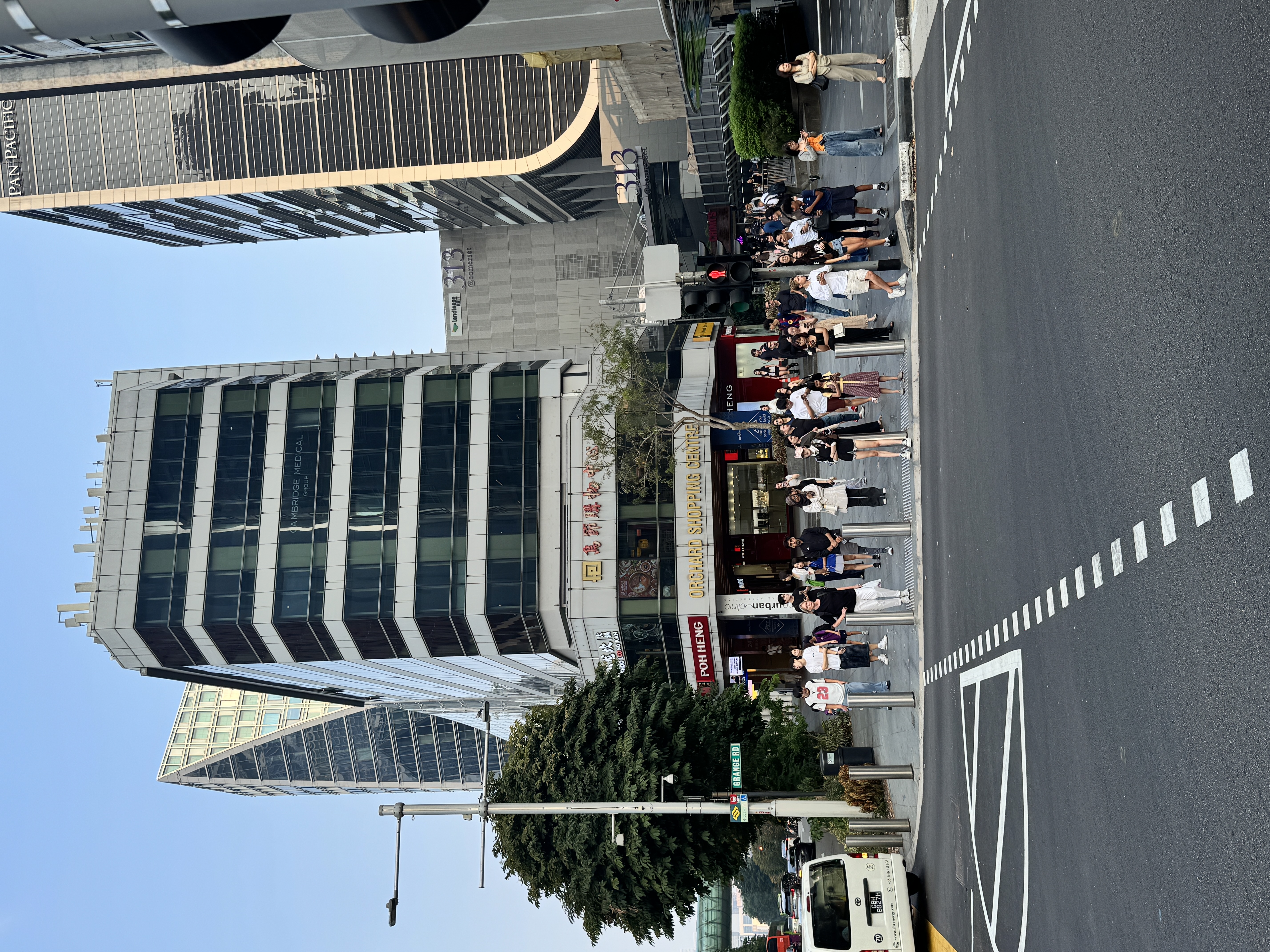 Orchard Shopping Centre exterior on Orchard Road