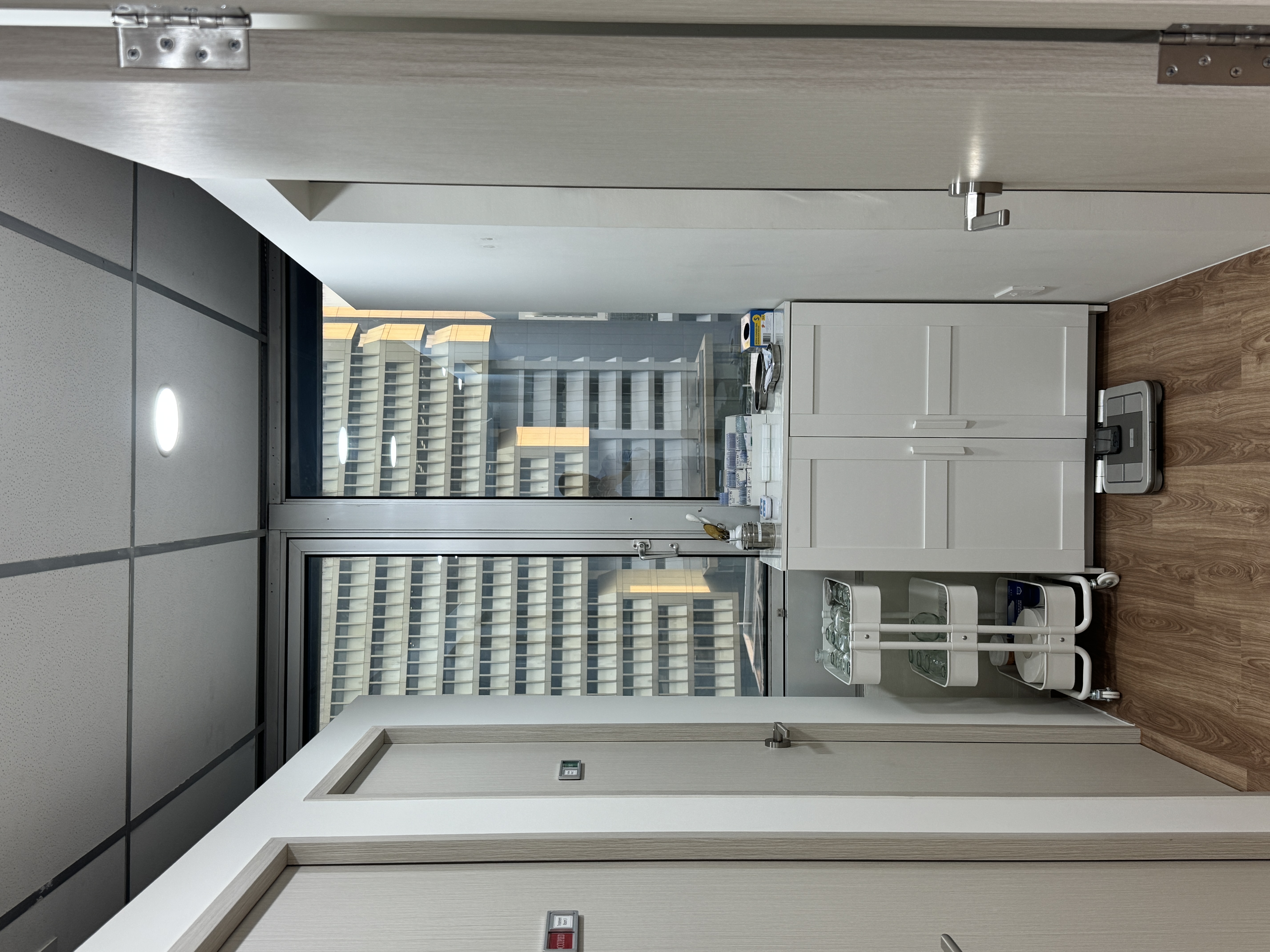 Treatment preparation area at Olive3 TCM Clinic