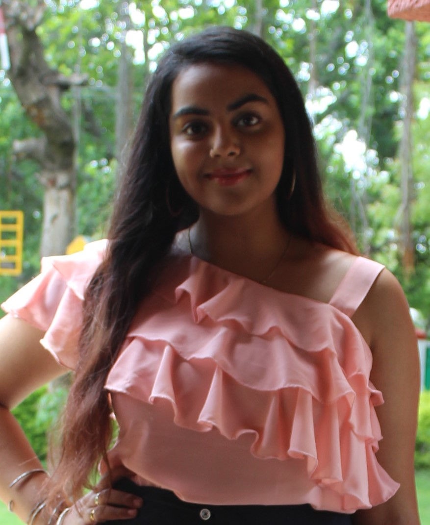 Pink Ruffled Single Shoulder Top