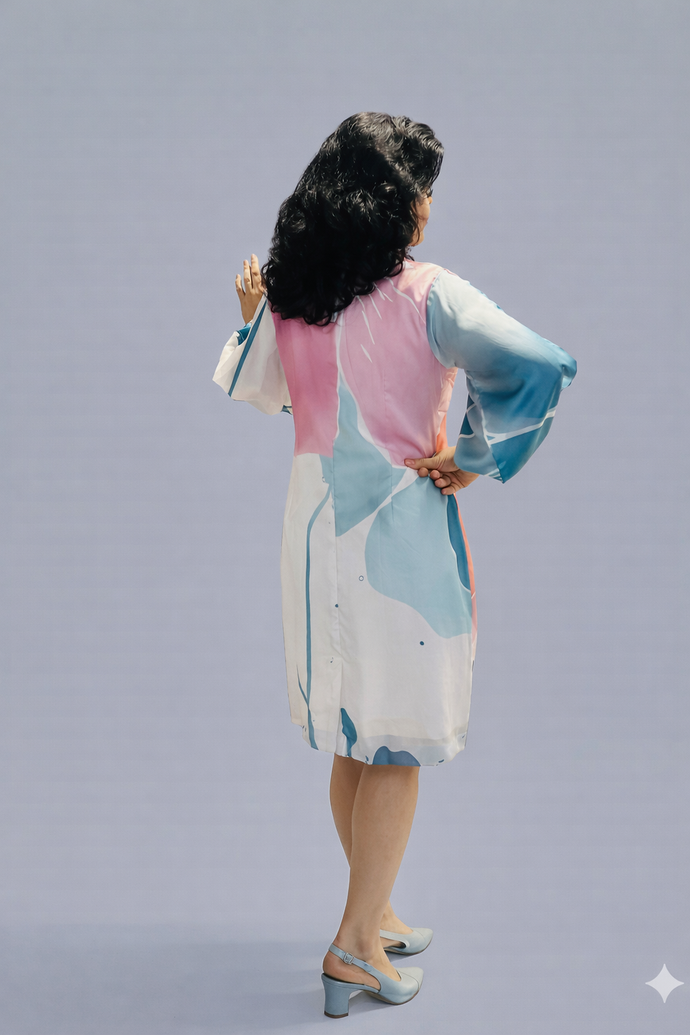 Thumbnail: Dress Modal Satin One Piece Dress