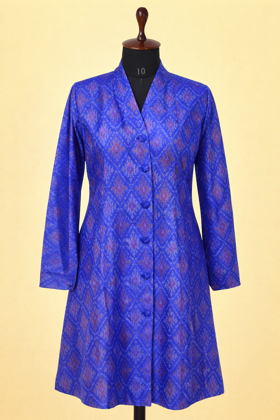Thumbnail: Dress Silk Ikkat