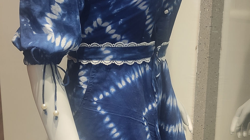 Thumbnail: Dress Tie & Dye Indigo