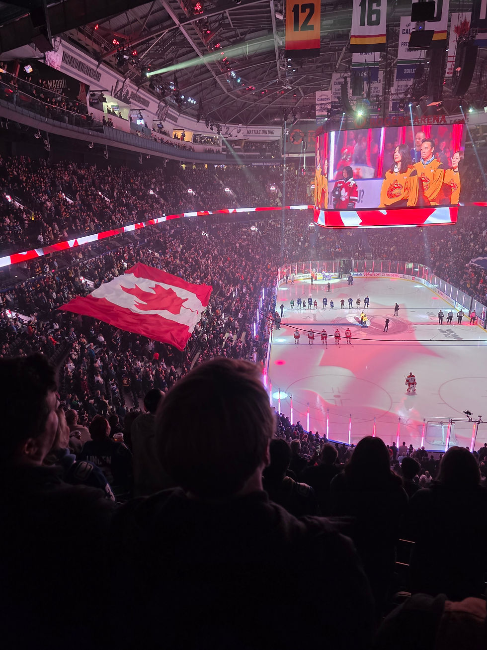 Rogers Arena Vancouver full stadium