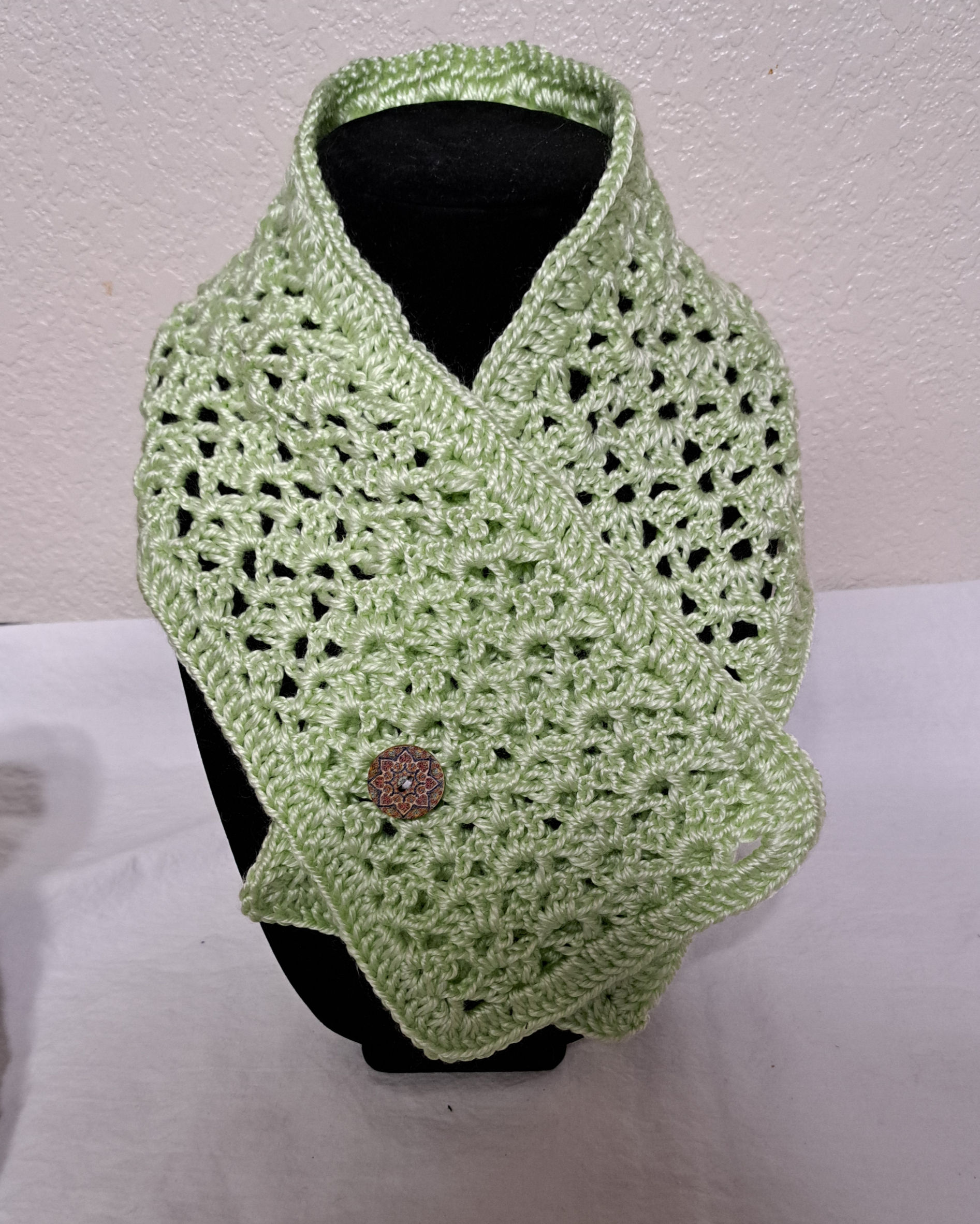 Shimmery Lime Neckwarmer