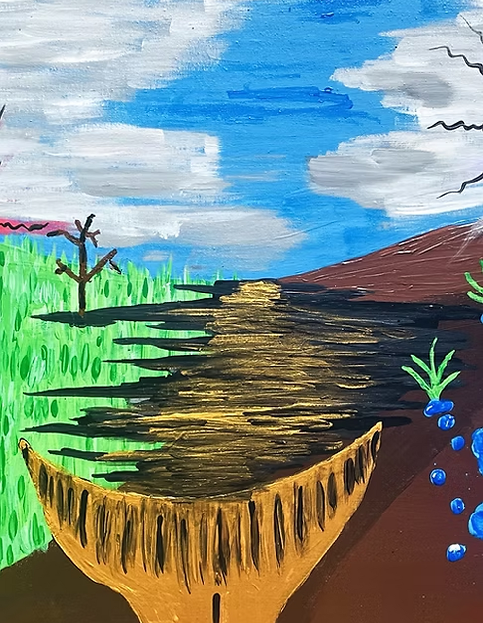 The Whale that ate all The Realms, by Artist Ken Kammal