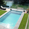 Pool am Wasser