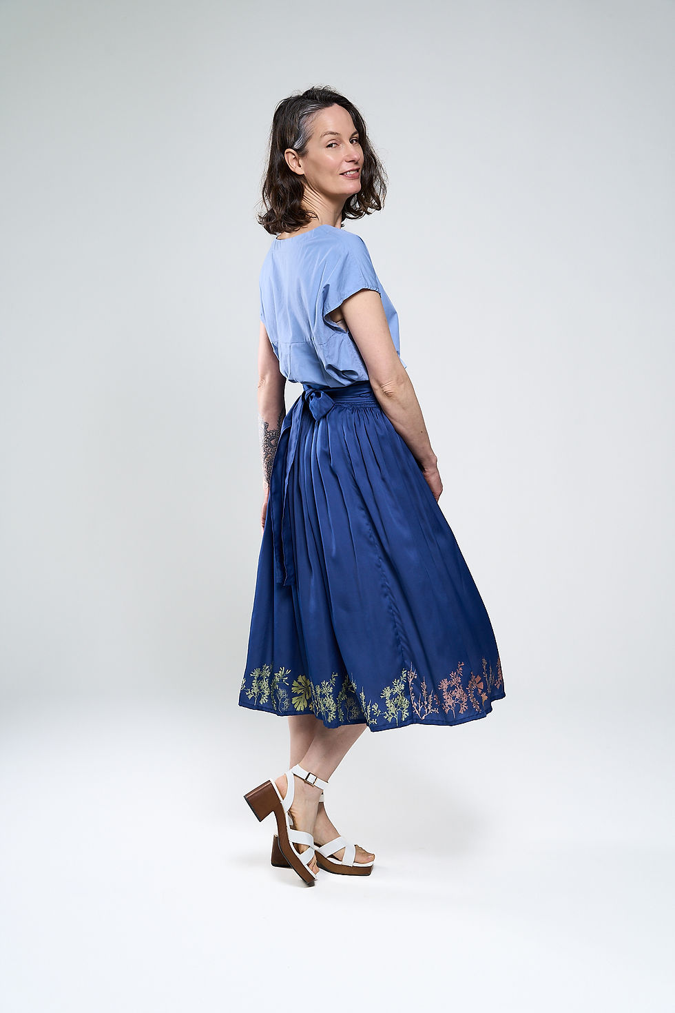 Thumbnail: JUPE PORTEFEUILLE IMPRIMÉE - GAÏD