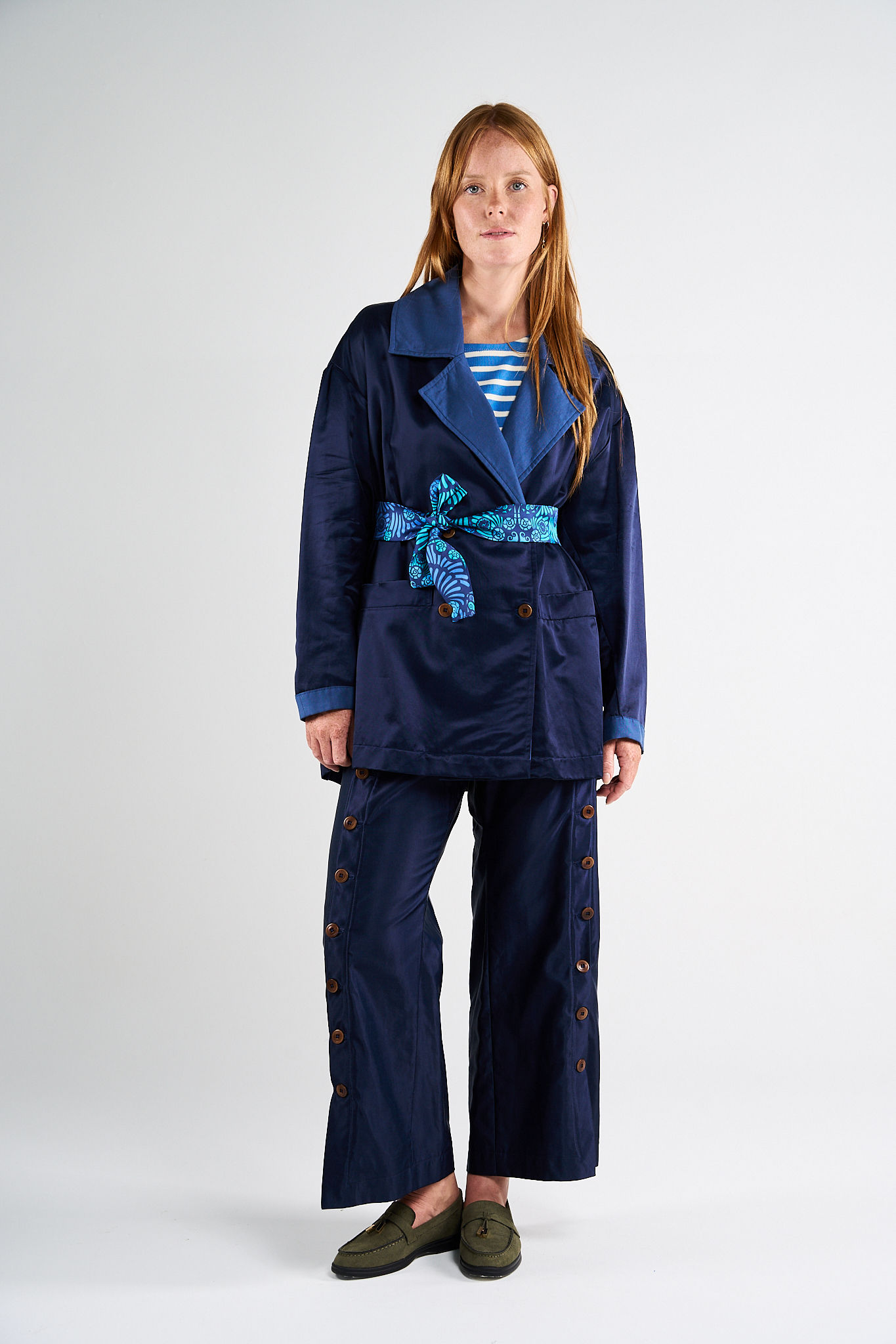 VESTE CABAN SATINÉE - MADENN