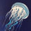 Thumbnail: Original Jellyfish acrylic painting 