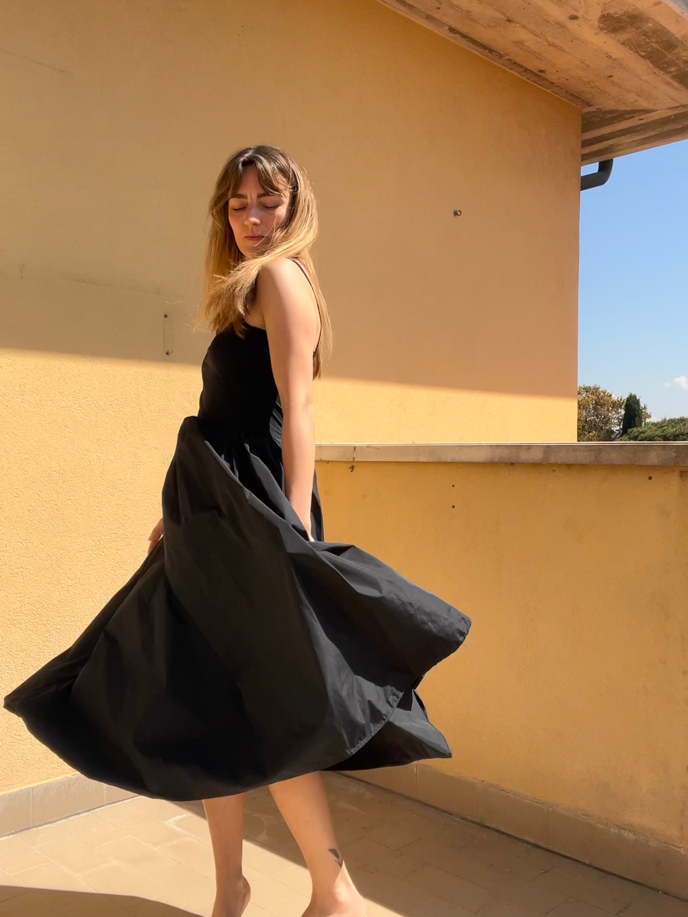 Licorice dress