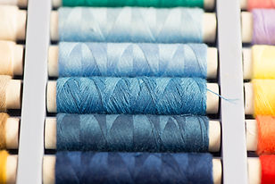 Colorful Thread Spools