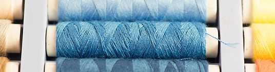 blue thread spread