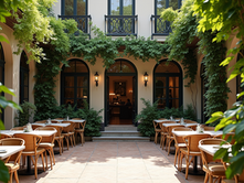 Courtyard Café Design: Unveiling Hidden Outdoor Sanctuaries