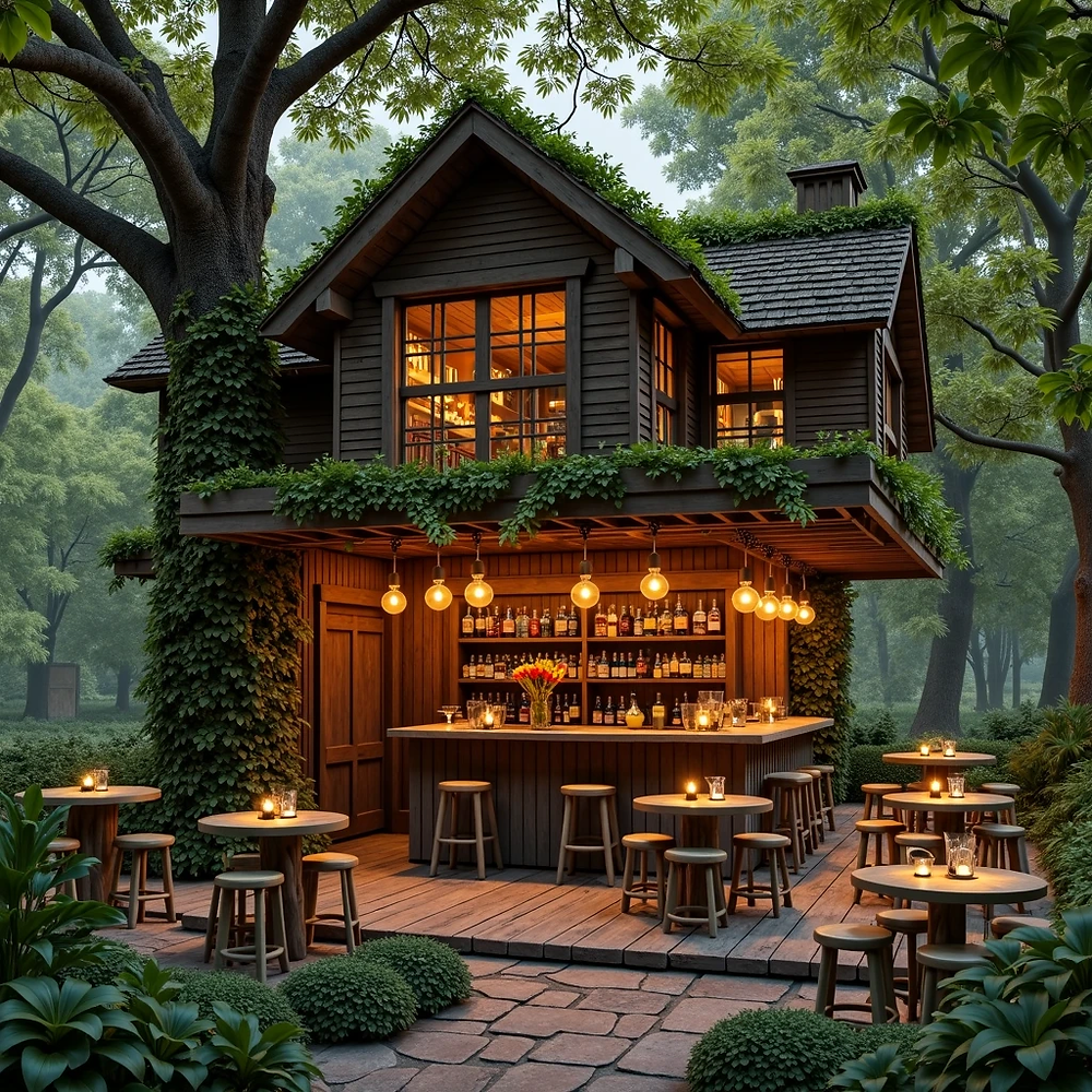 Enchanting Treehouse Bar Design Ideas: Create Your Ultimate Elevated ...