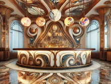 Art Nouveau Bar Counters That Will Take Your Breath Away: A Design Journey