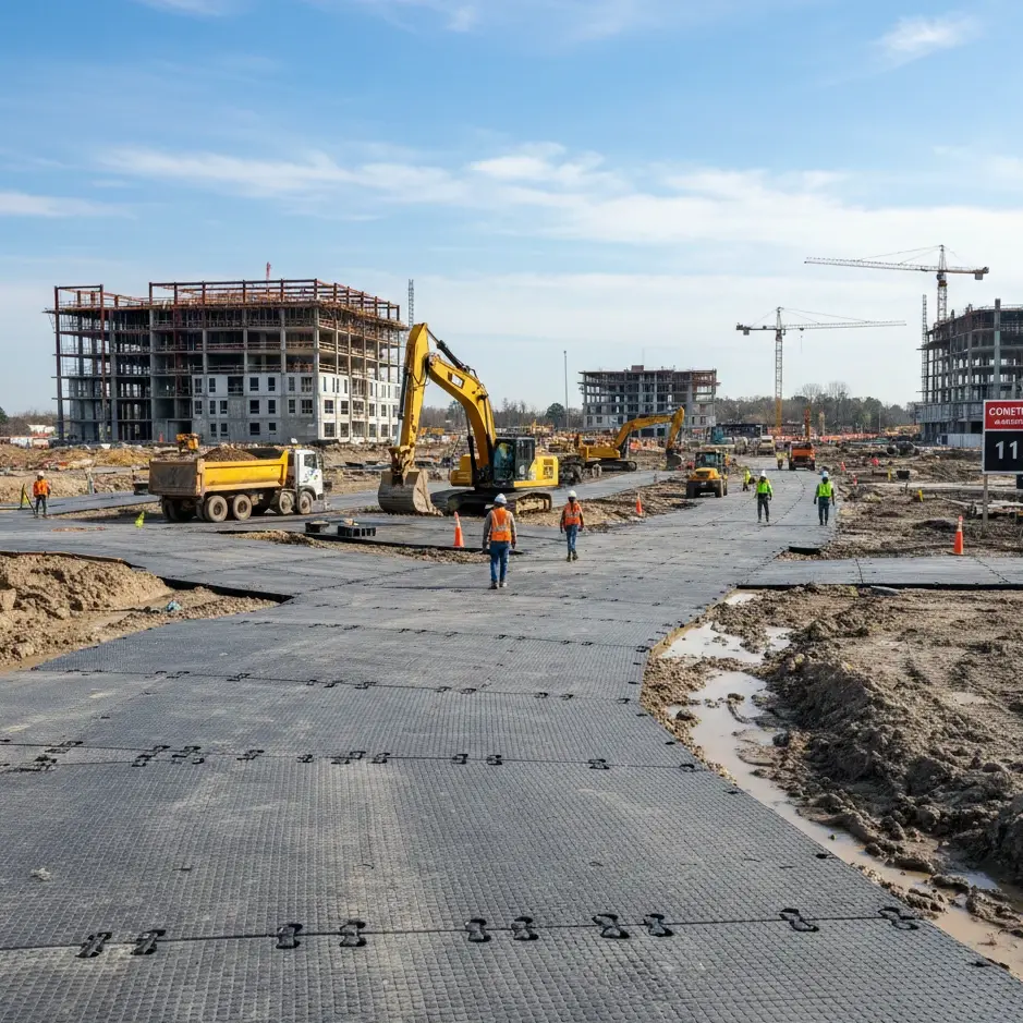 Popular Ground Protection Mats That Are Essential on Construction Sites