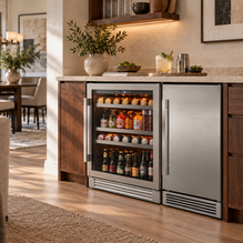 Separate or All-in-One? How to Choose an Undercounter Ice Maker Setup for Your Home Bar