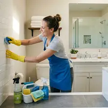 How to Clean Bathroom Tiles Without Damaging the Surface