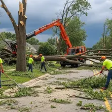 Average Cost for Emergency Tree Removal Services in Milford, CT, after a Storm