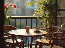 Transforming Small Spaces: The Art of Balcony Café Design